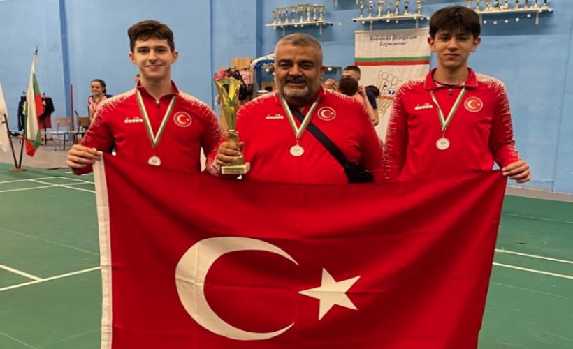 15 yaş altı Bergamalı milliler Balkan Şampiyonu oldu