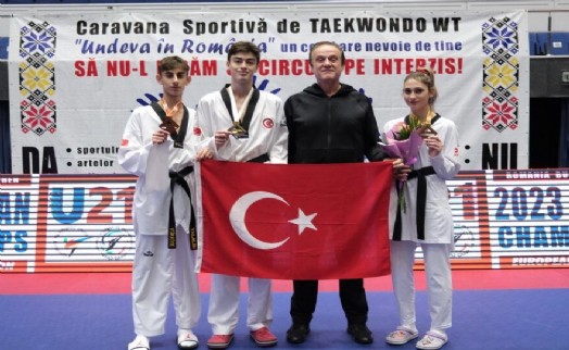 16 yaşında İzmir'e Avrupa'dan bronz madalya getirdi