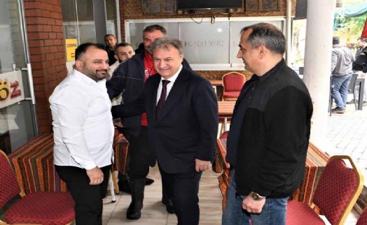 Başkan İduğ, Pınarbaşı'nda incelemelerde bulundu