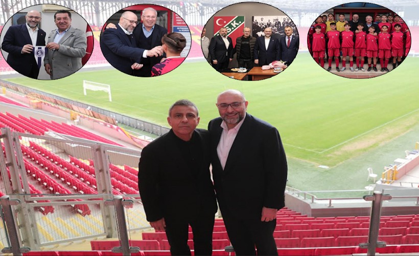 Buğra Gökce İzmir'in köklü spor kulüplerini ziyaret etti