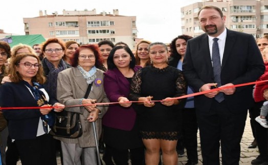 Çiğli'de kadınların işleteceği kafe hizmete girdi