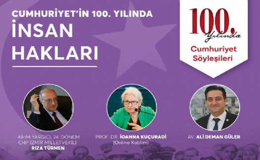 Cumhuriyetin 100. yılında İnsan Hakları Apikam'da konuşulacak