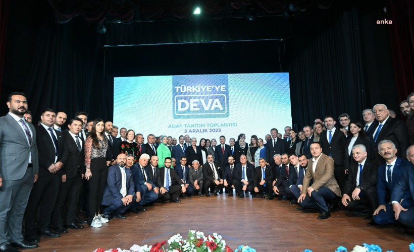 DEVA Partisi İzmir'de 3 adayını açıkladı