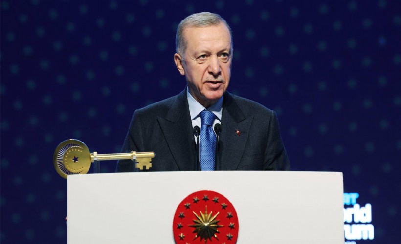 Erdoğan Muhtarlar Toplantısı'nda CHP'yi hedef aldı