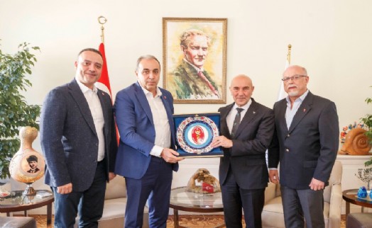 İzmir Veteriner Hekimleri Odası'ndan Soyer'e destek ziyareti