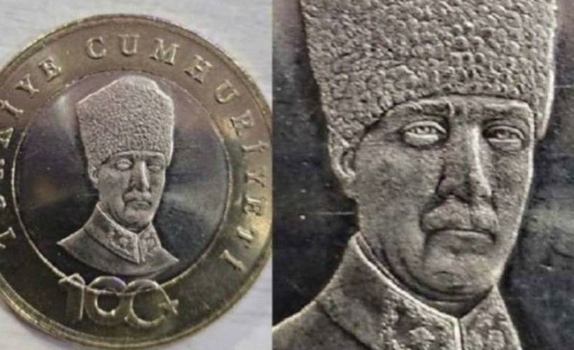 Madeni para üzerindeki Atatürk rölyefi tartışma yarattı