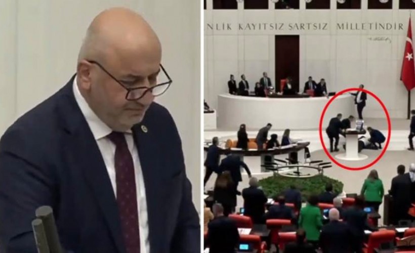 Saadet Partili Hasan Bitmez, Meclis kürsüsünde bayıldı!