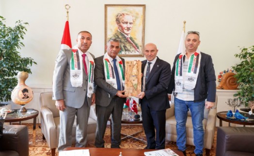 Soyer'e Filistin Yatta Belediyesi'nden ziyaret