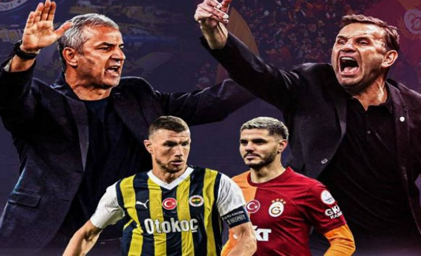 Süper Lig'de dev derbi: Fenerbahçe, Galatasaray'ı ağırlıyor