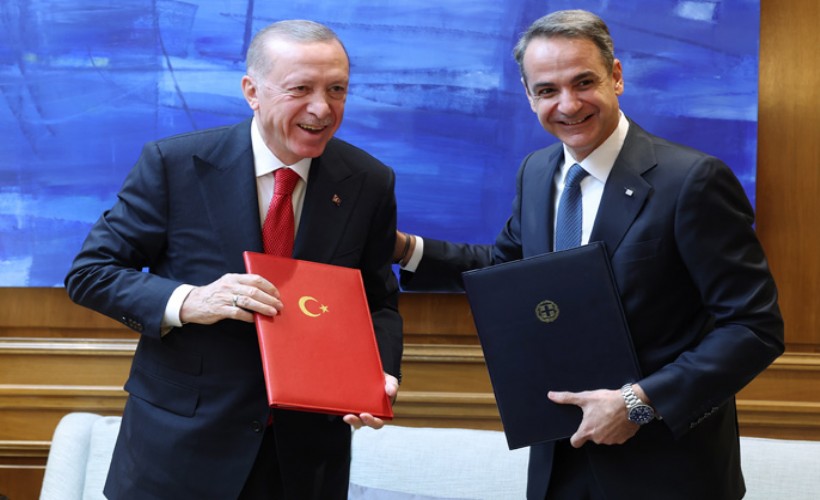 Türkiye ile Yunanistan arasında 'Atina Bildirgesi'