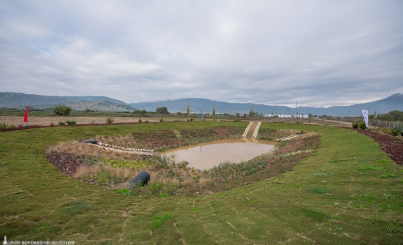 Türkiye’nin ilk biyolojik sızdırma göleti İzmir’de