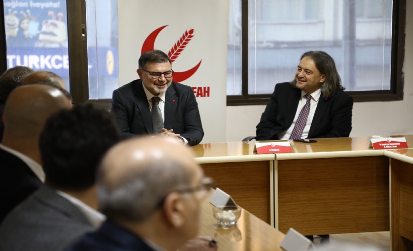 Yeniden Refah Partisi İzmir Teşkilatı AK Parti'yi ağırladı