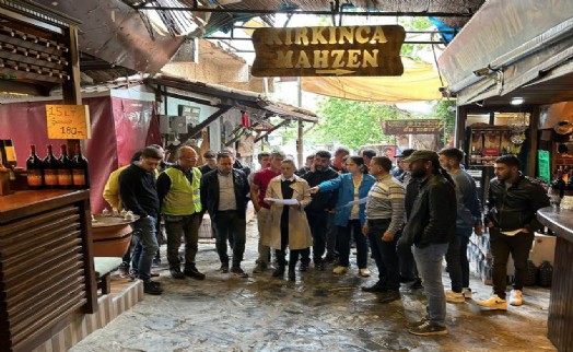 Şirince'nin tarihi çarşısında yenileme çalışmaları başladı