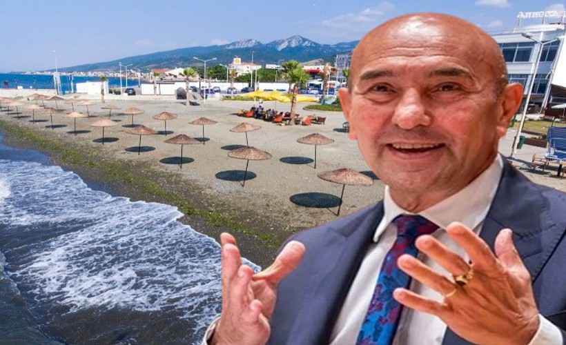 Başkan Soyer'den Güzelbahçe Halk Plajı paylaşımı