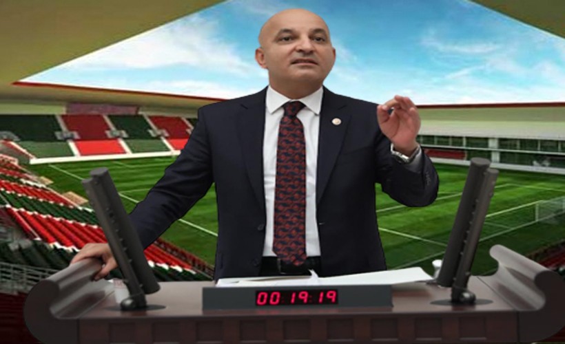 CHP'li Polat, Karşıyaka Stadı'nı Meclis'e taşıdı