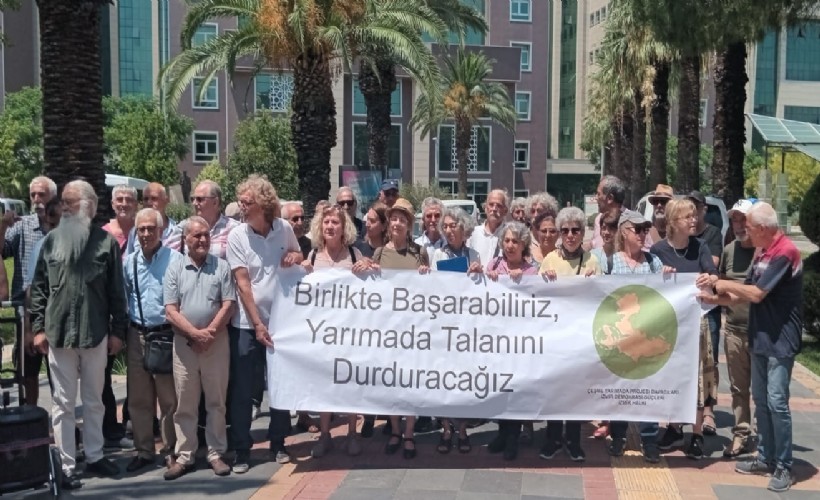 İzmir'de çevrecilerden Danıştayın Çeşme Projesi kararına tepki