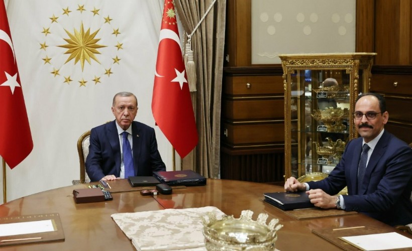 Cumhurbaşkanı, MİT Başkanı İbrahim Kalın'ı kabul etti