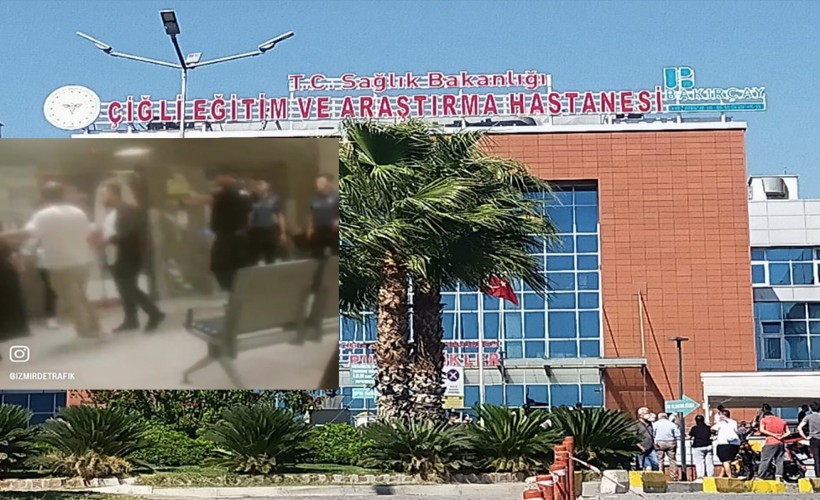 İzmir'de hastanede erkek doktor kavgası!