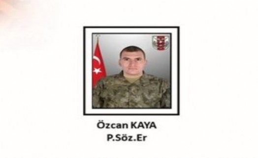 MSB açıkladı: 1 asker şehit oldu!