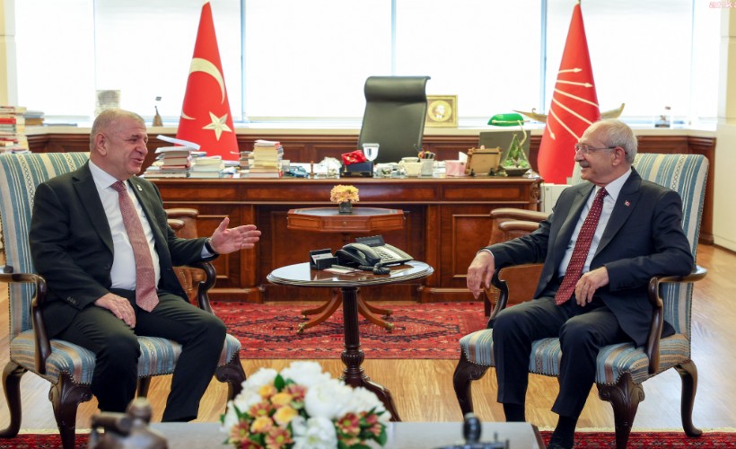 Ümit Özdağ'dan Kemal Kılıçdaroğlu'na sürpriz ziyaret