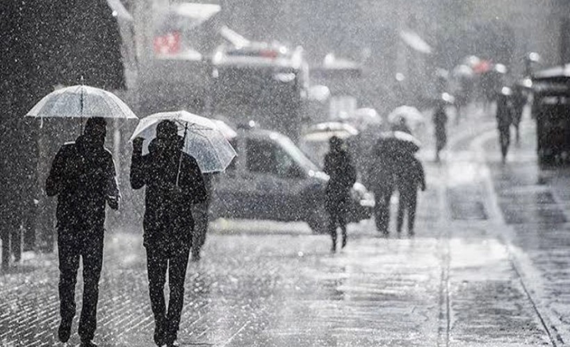 Meteoroloji'den İzmir ve Manisa için sağanak yağış uyarısı