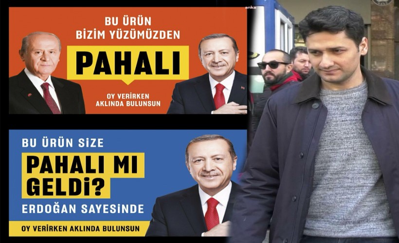 'Pahallı mı geldi? Erdoğan Sayesinde' etiketlerini hazırlamıştı, Grafiker hakkında karar verildi!