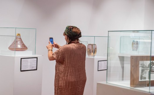 'Camda Antik İzmir' sergisi AASSM'de açıldı