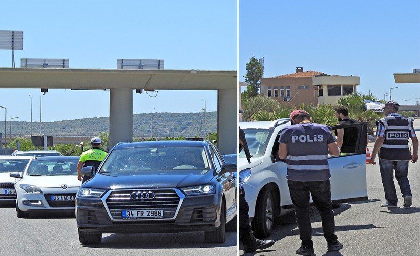 Çeşme'ye bayramda 217 bini aşkın araç giriş yaptı