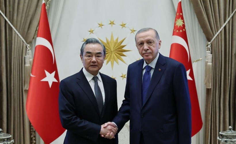 Cumhurbaşkanı Erdoğan, Çin Dışişleri Bakanı Yi ile görüştü