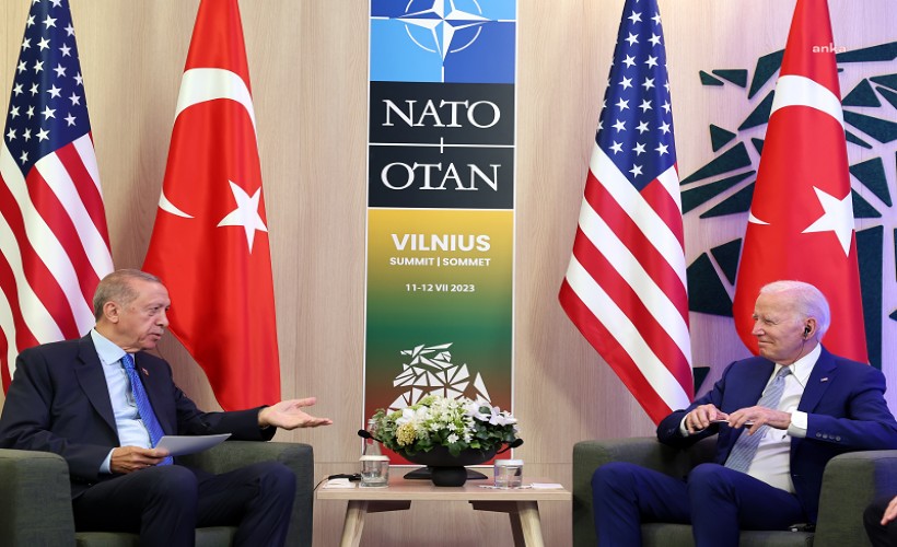 Cumhurbaşkanı Erdoğan, Vilnius’ta ABD Başkanı Biden ile görüştü