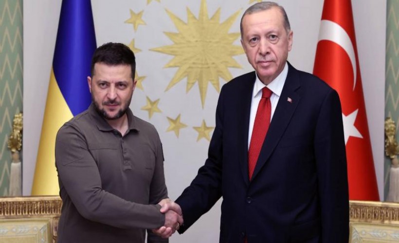 Cumhurbaşkanı Erdoğan, Zelenskiy ile görüştü