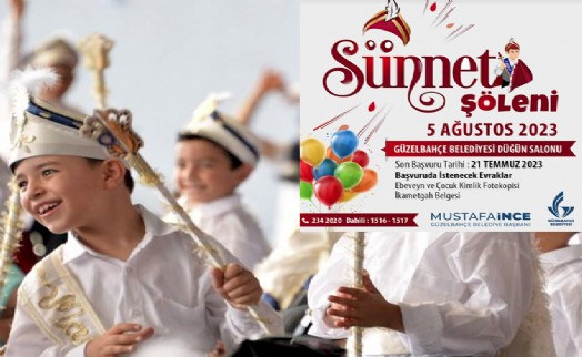 Güzelbahçe Belediyesi'nden Toplu Sünnet Töreni