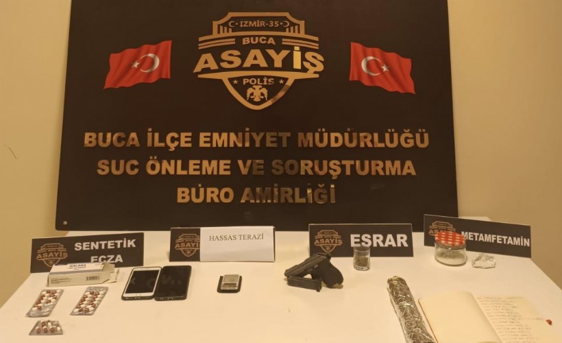 İzmir polisi zehir tacirlerine göz açtırmıyor: 1 tutuklama