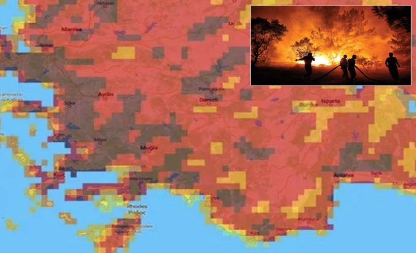 İzmir sahillerine 'çok aşırı tehlike' uyarısı: Orman yangınlarına dikkat!