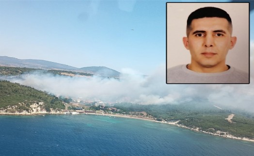 İzmir'deki orman yangınında yaralanan personel şehit oldu