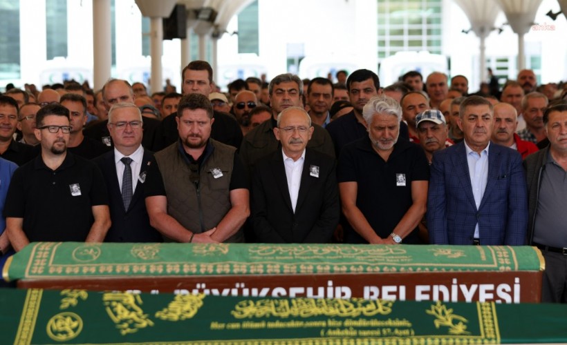 Kılıçdaroğlu, Tuncer Dönmez'in cenazesine katıldı