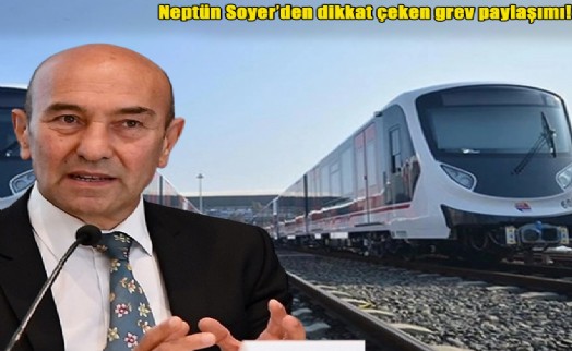 Soyer'den ‘grev' açıklaması! Sendikaya 'sağduyu' çağrısı... İzmirlilere mesaj!
