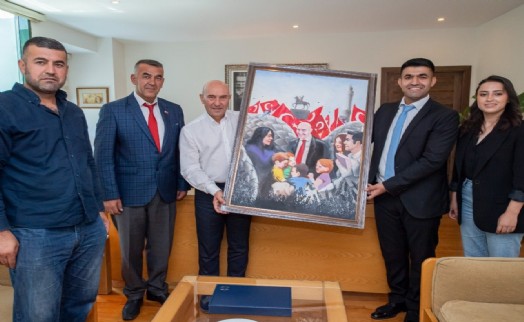 Soyer'e teşekkür portresi