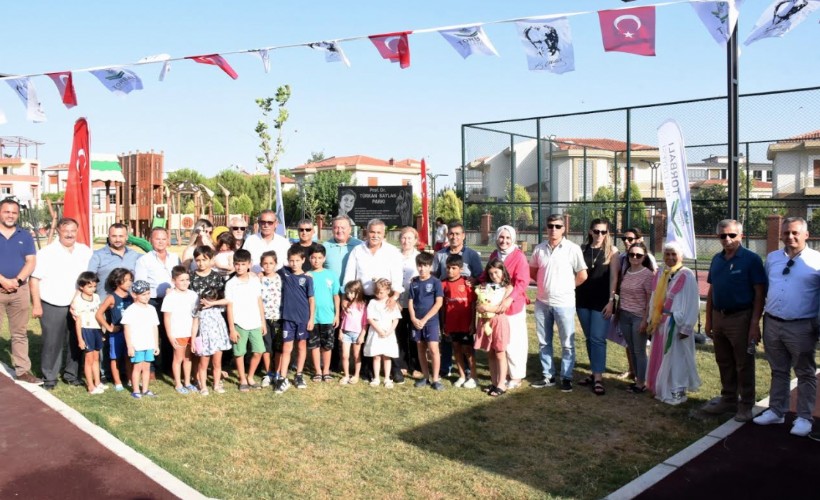 Torbalı Belediyesi Türkan Saylan Parkı açıldı