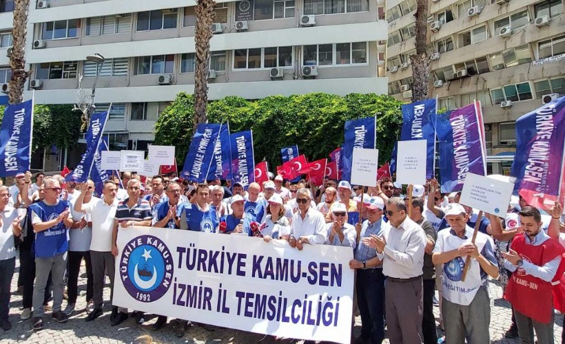 Türkiye Kamu-Sen İzmir'den hükümete zam tepkisi