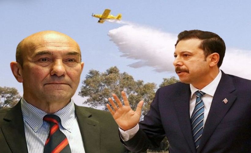 AK Partili Kaya'dan Soyer'e 'yangın uçağı' tepkisi: 'Para nerede? Para yoksa uçak nerede?