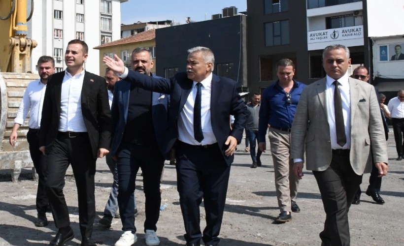 Ahmet Akın, Torbalı Belediyesi’nin projelerini yerinde inceledi