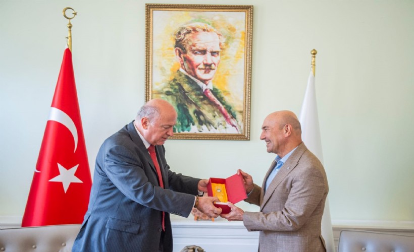 Arnavutluk Büyükelçisi Kastriot Robo Soyer’i ziyaret etti