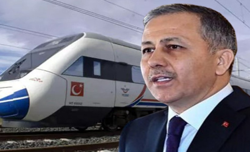 Bakan Yerlikaya açıkladı: İzmir - Ankara hızlı treni için geri sayım
