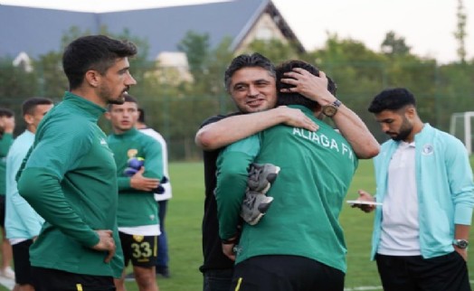 Başkan Acar'dan, Aliağaspor FK'nın Bolu kampına ziyaret