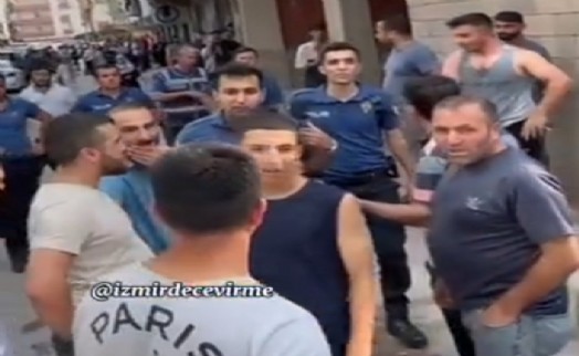 Bornova'da gerginlik; Vatandaşlar polise tepki gösterdi!