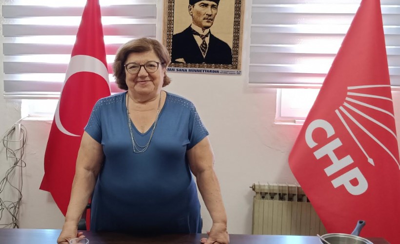 CHP Foça İlçe Başkanı Ayla Yılmaz, kongrede aday olmayacağını açıkladı