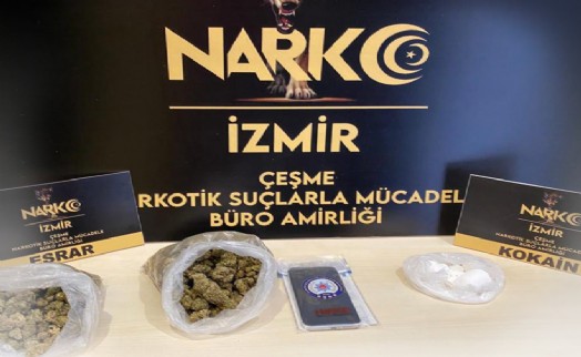 Çeşme'de zehir tacirlerine darbe: 3 tutuklama