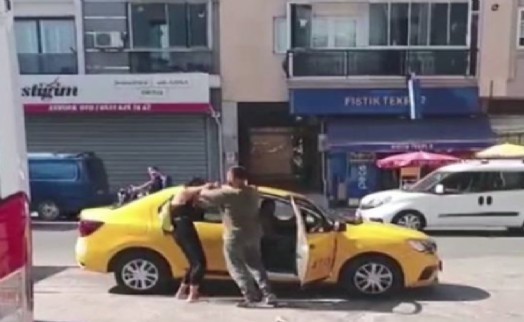 Darp edilen kadın baygınlık geçirdi