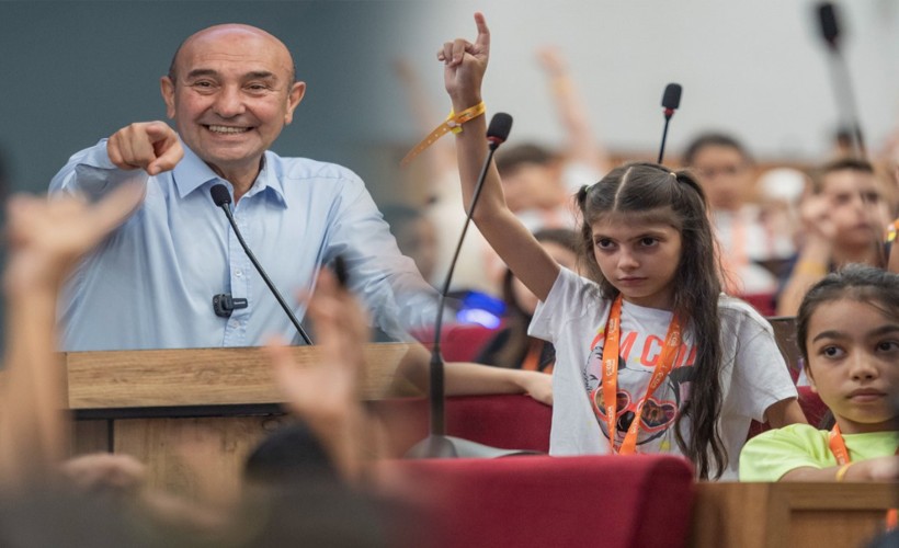 İzmir Büyükşehir Belediyesi çocukların güçlü fikirleriyle yönetilecek